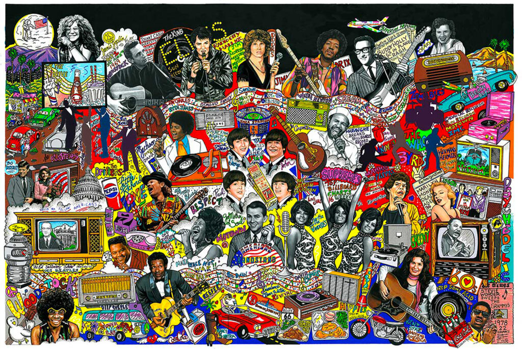 ROCKIN' THROUGH THE 60'S – 3D — BernArt Gallery