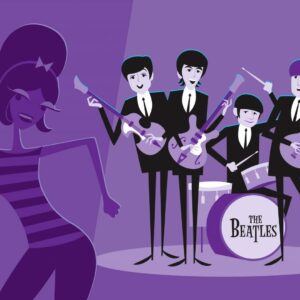 Shag "EZ AZ ÉN BULIM…és ha nekem úgy tetszik leszerződtetem a Beatles-t zenélni" (55cm x 103cm)