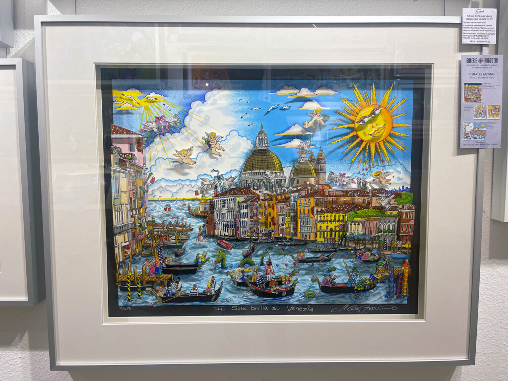 THE SUN RISES OVER VENICE - 3D — BernArt Gallery