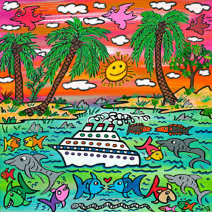 James Rizzi "NAPLEMENTÉS HAJÓZÁS"