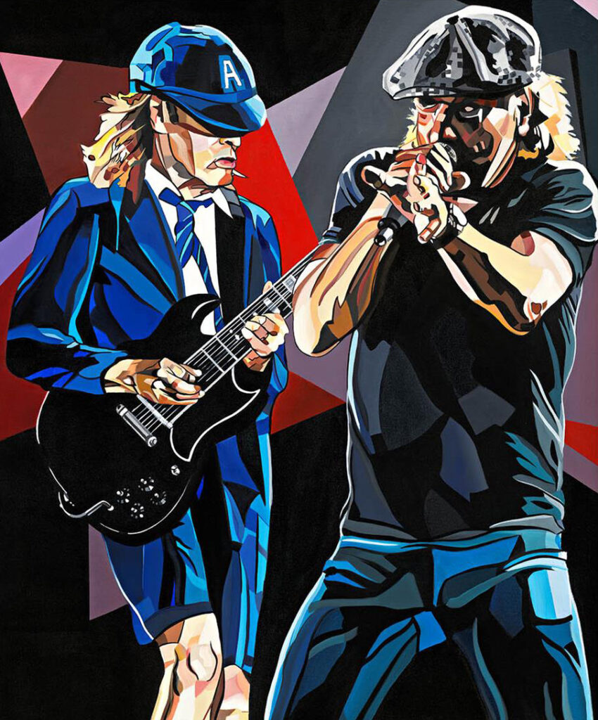 Sonnleitner – “AC/DC POP” Giclée