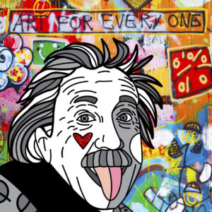 "GENIUS EINSTEIN" - Graffiti Collection 90