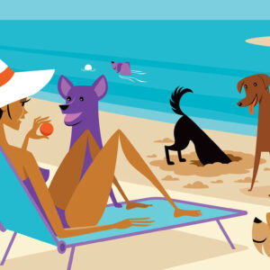 "DOG BEACH” • Southern California Beach